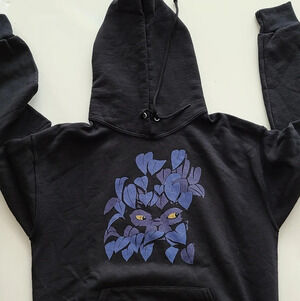 Jerzees Nublend Men's hoodie sz.M Gorilla eyes